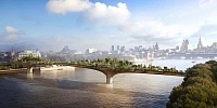Garden Bridge мост откроется в Лондоне 