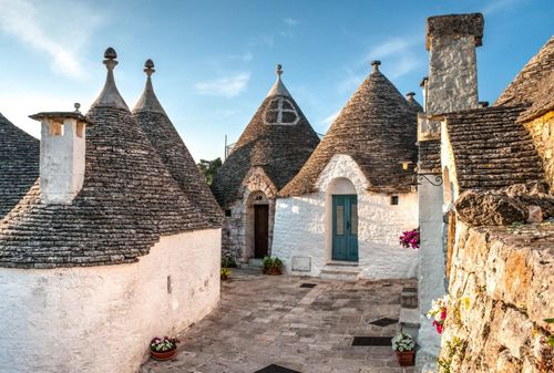 Дома трулли в Апулии, Италия © Shutterstock